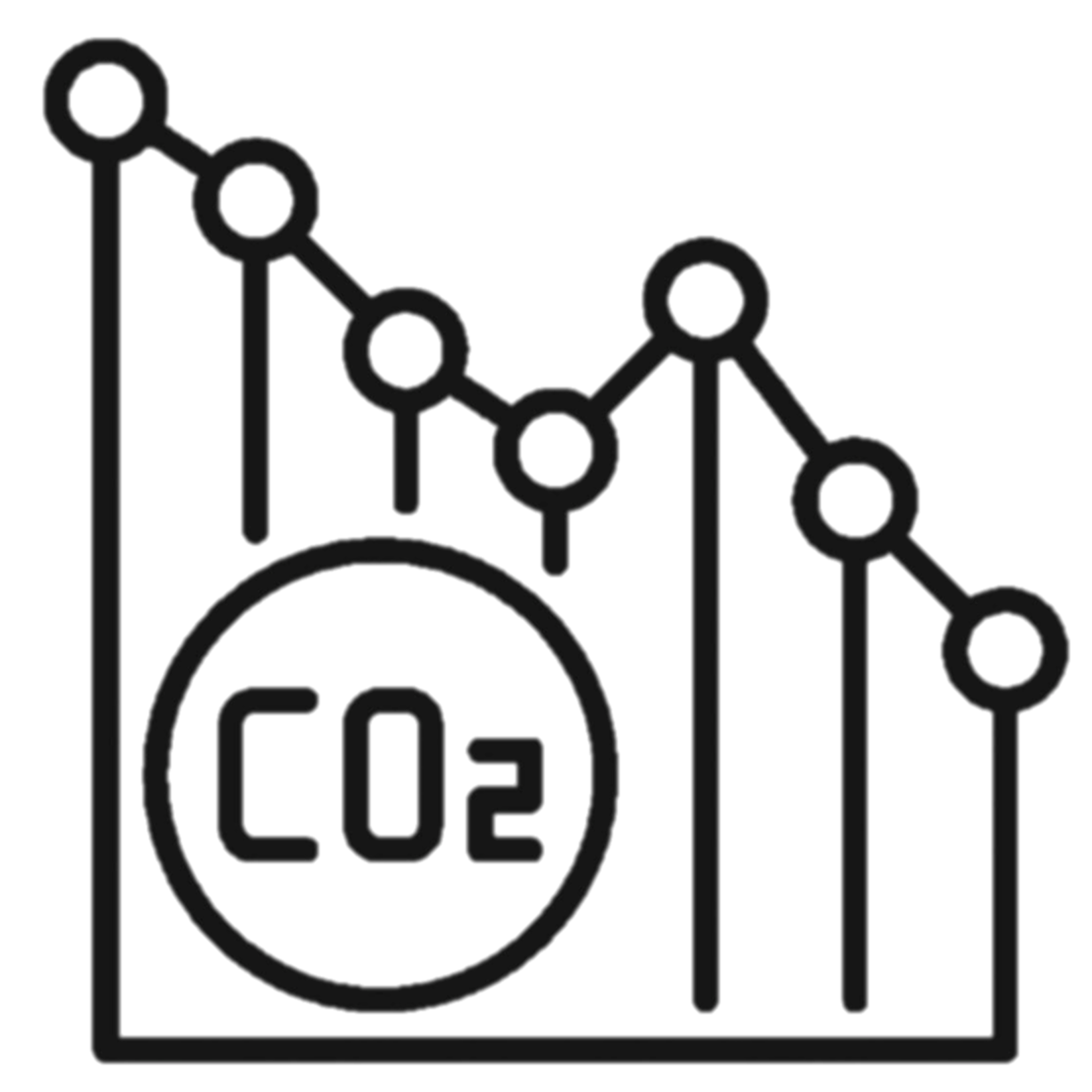 Icon representing Carbon Services and Trading