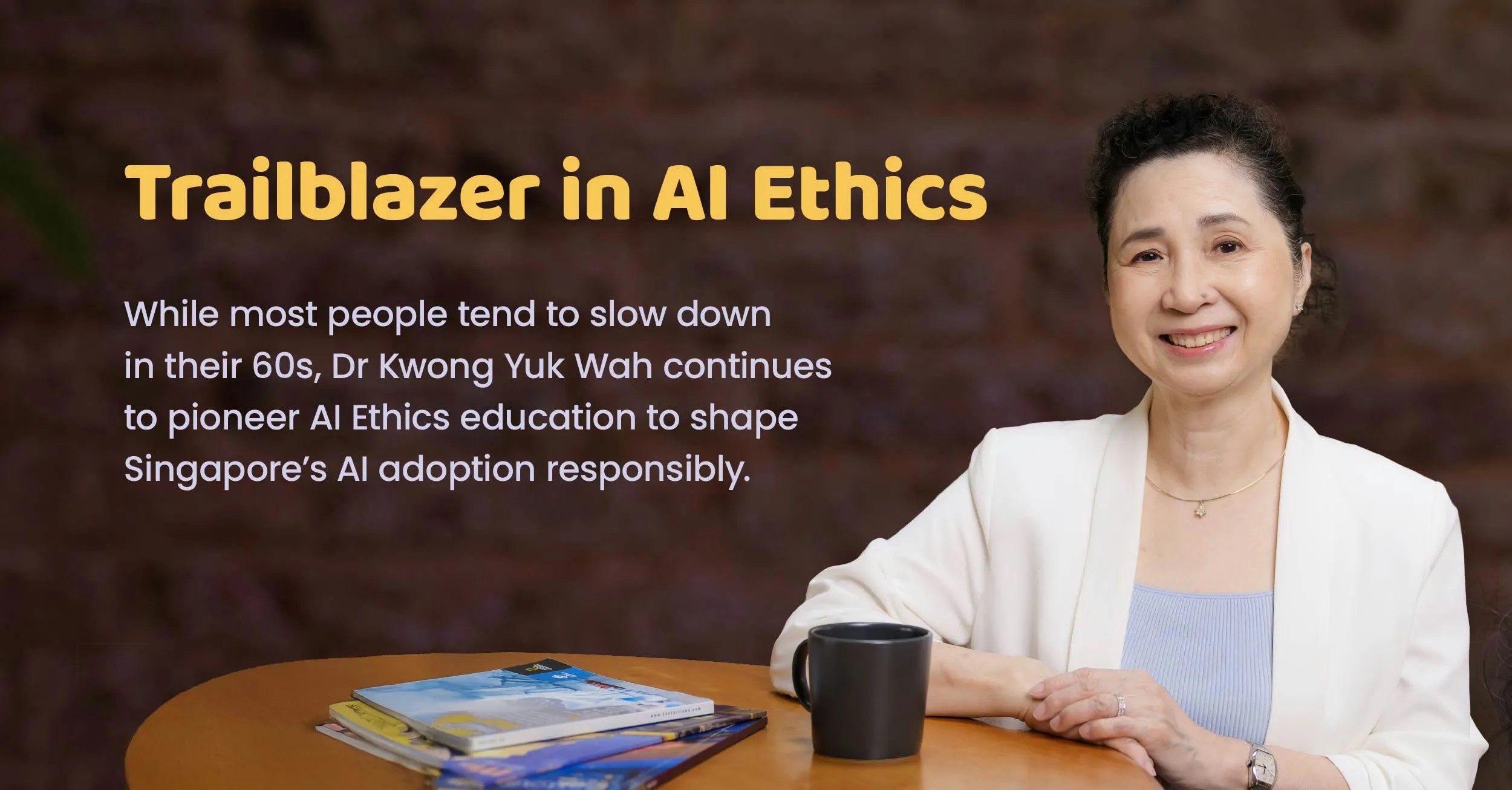 Dr Kwong Yuk Wah - Trailblazer in AI Ethics