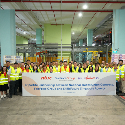 NTUC and SSG partner FairPrice Group to upskill 1,000 workers across SME supplier network 