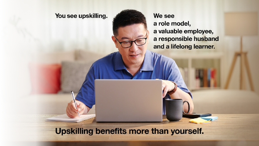 Upskilling benefits more than yourself